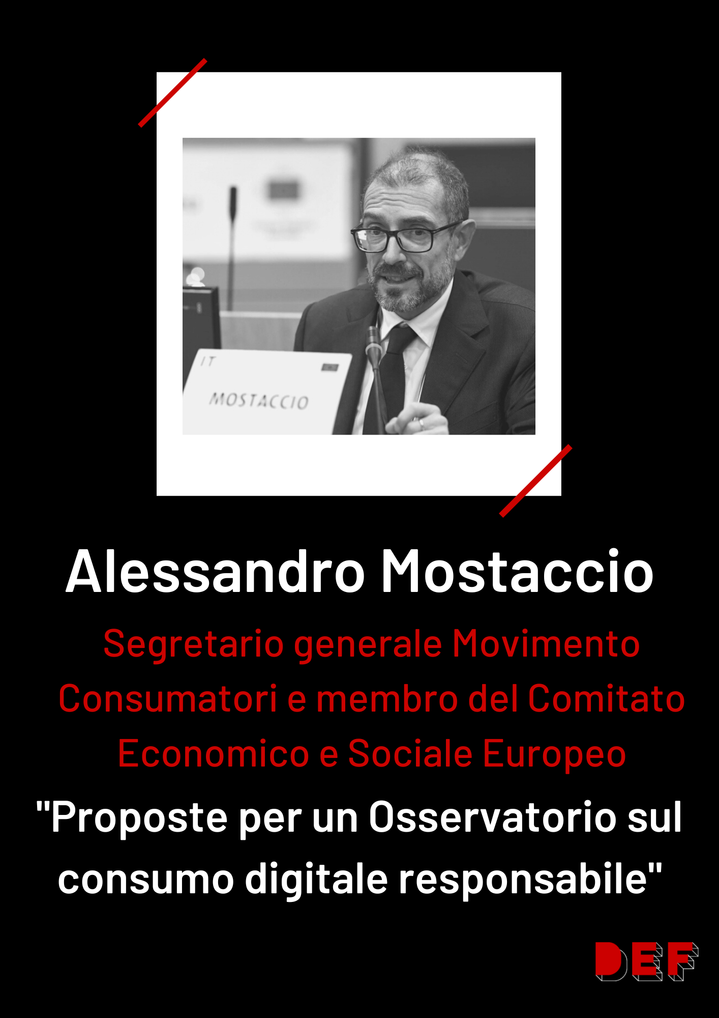 card Alessandro Mostaccio - DEF22