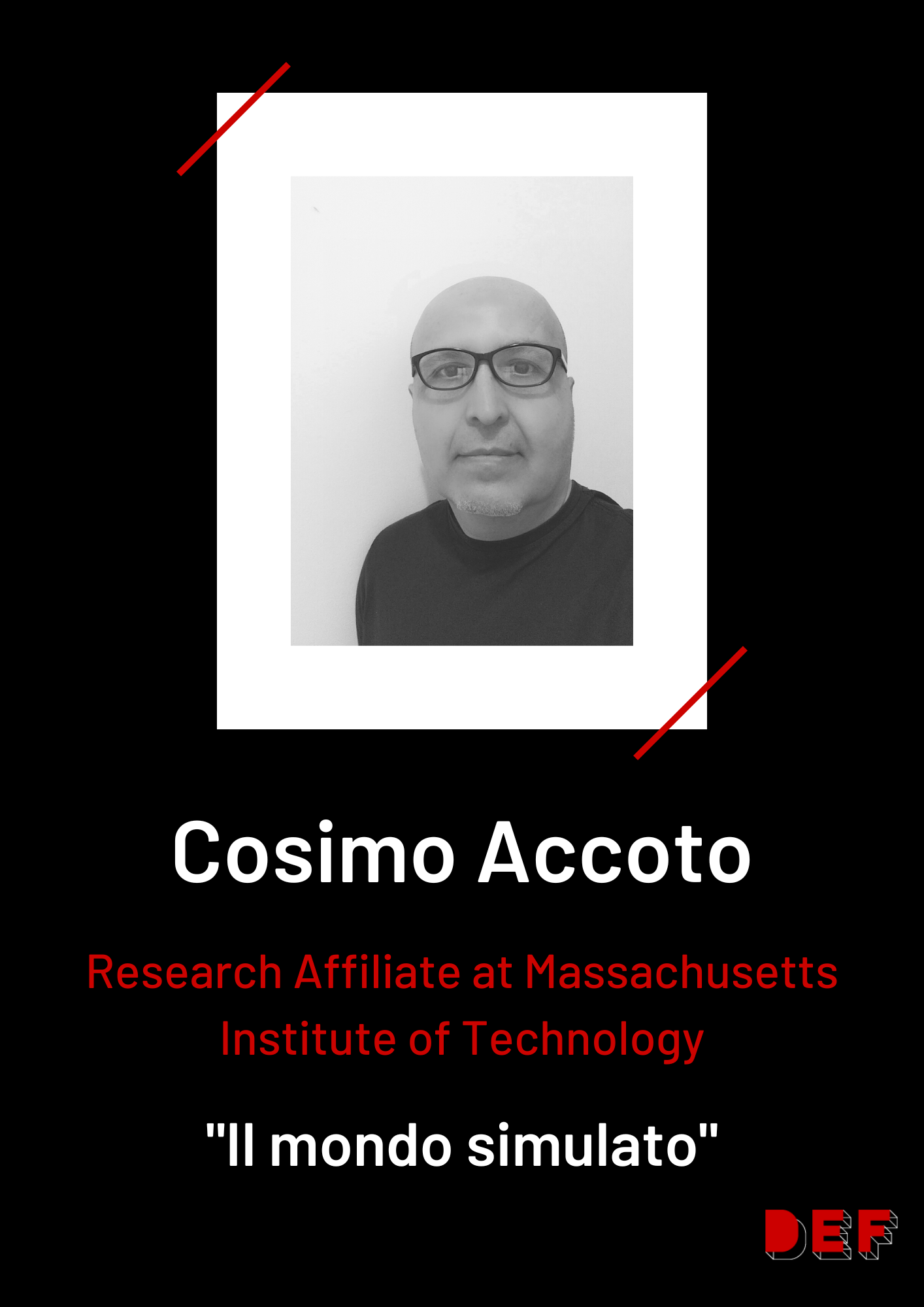 card Cosimo Accoto - DEF22