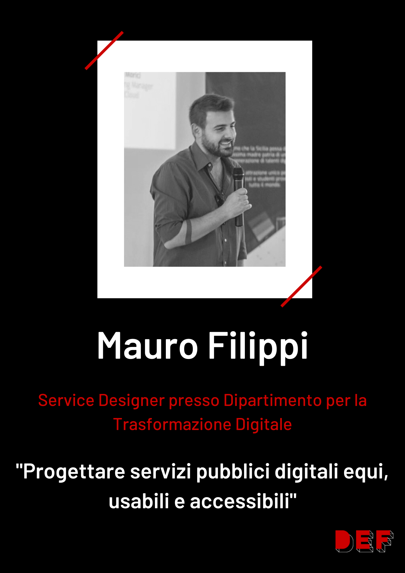 card Mauro Filippi - DEF22