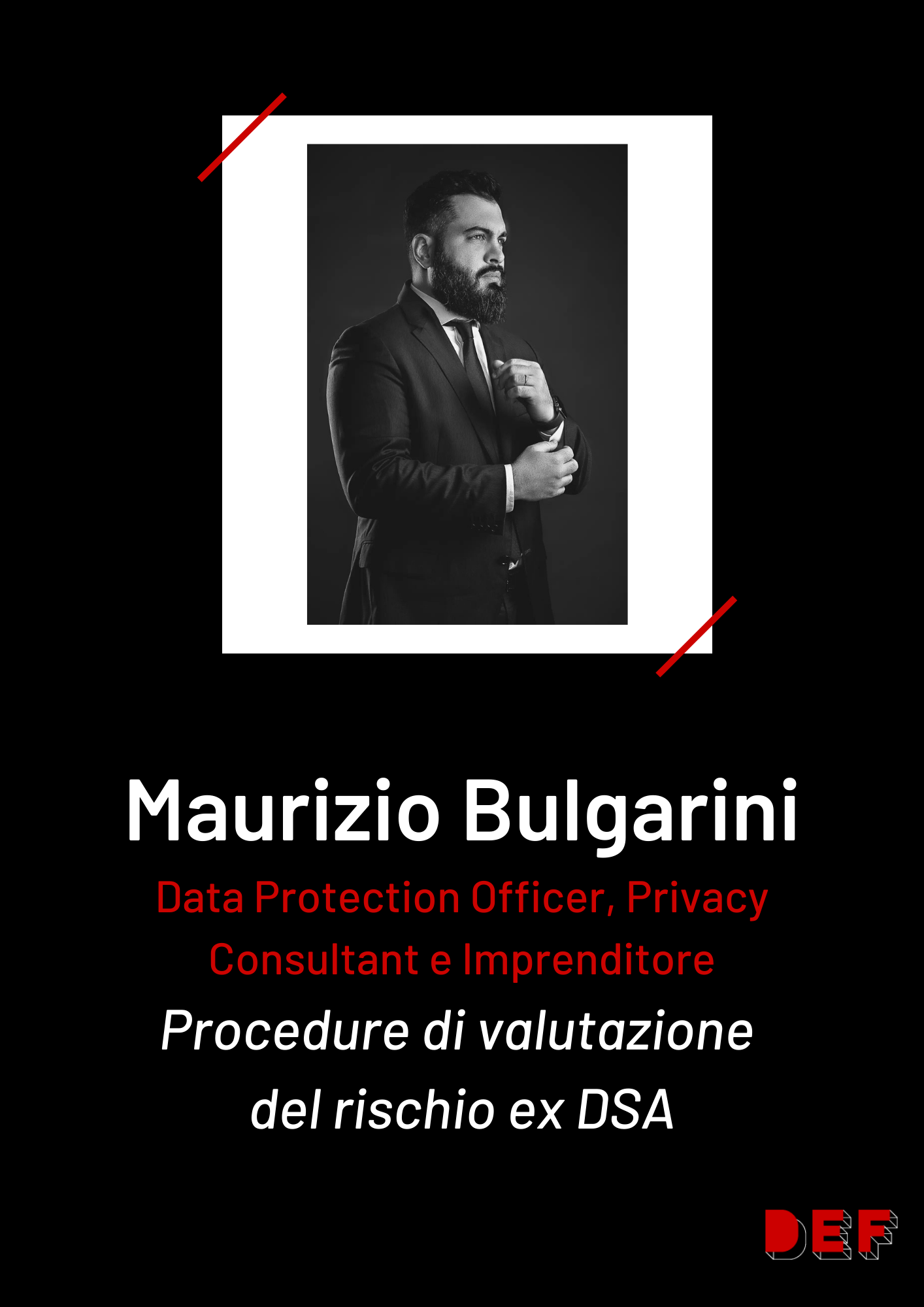 card Maurizio Bulgarini - DEF23